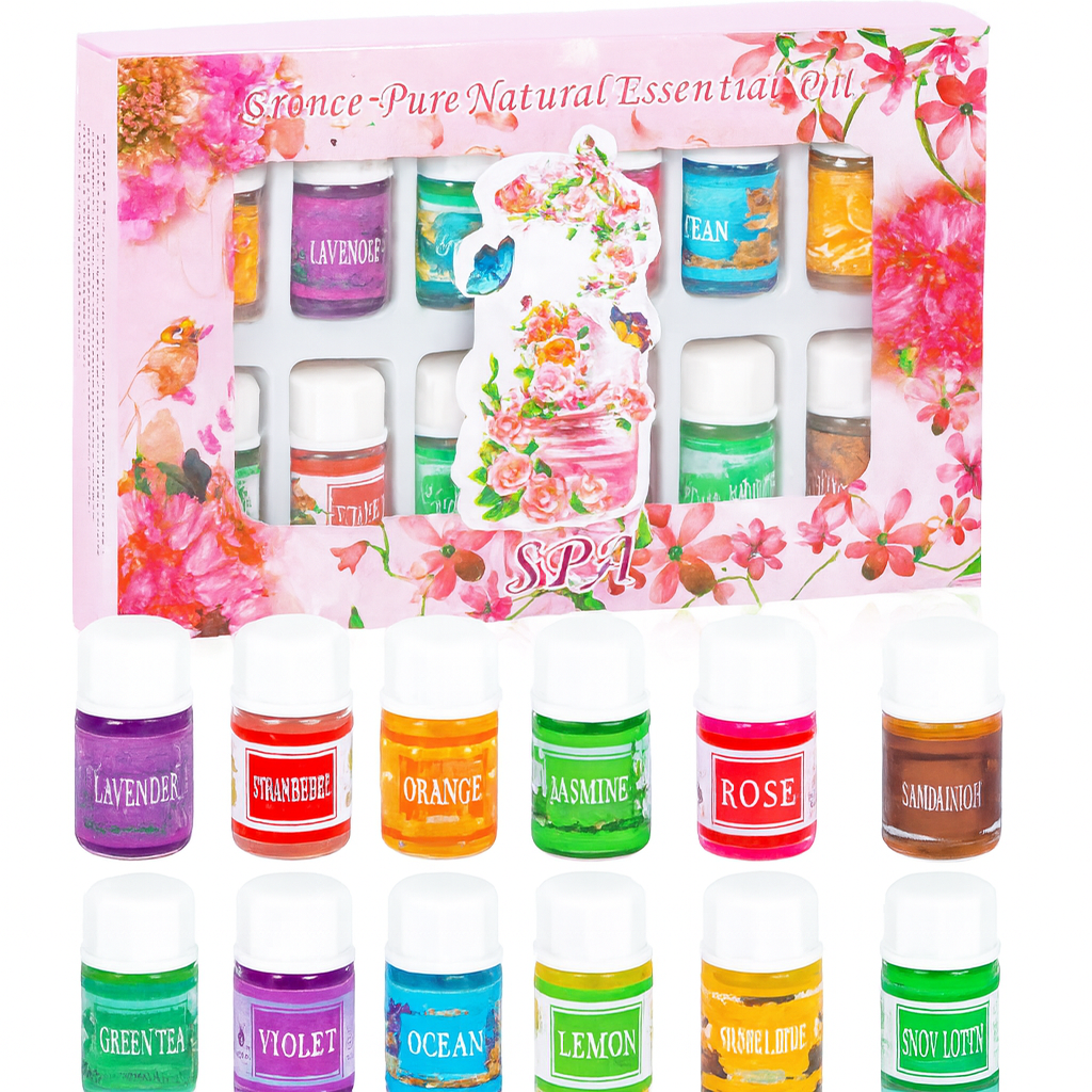 Set Uleiuri Essential - 12 Arome de 5 ml