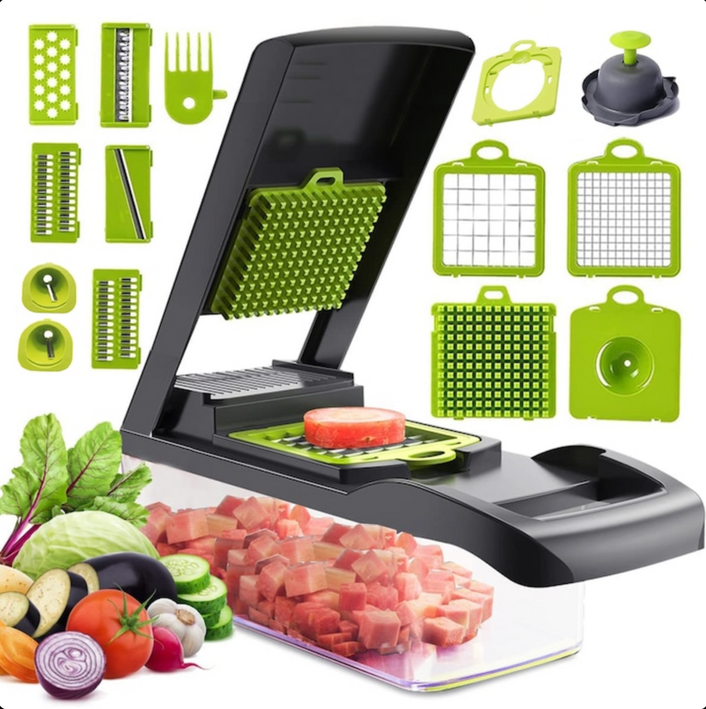 Răzatoare multifuncțională 15 în 1 - Tăiere rapidă și eficientă