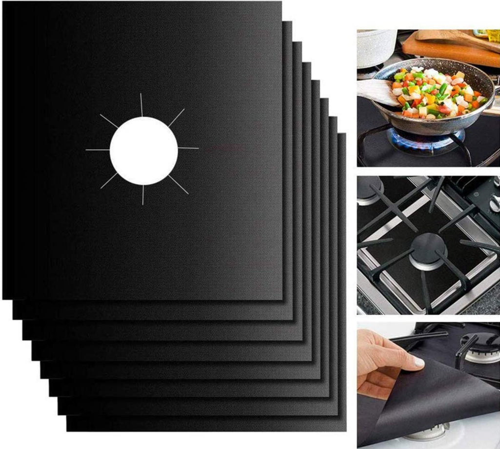 Folie pentru aragaz - set 4 bucăți - protecție rapida și eficienta