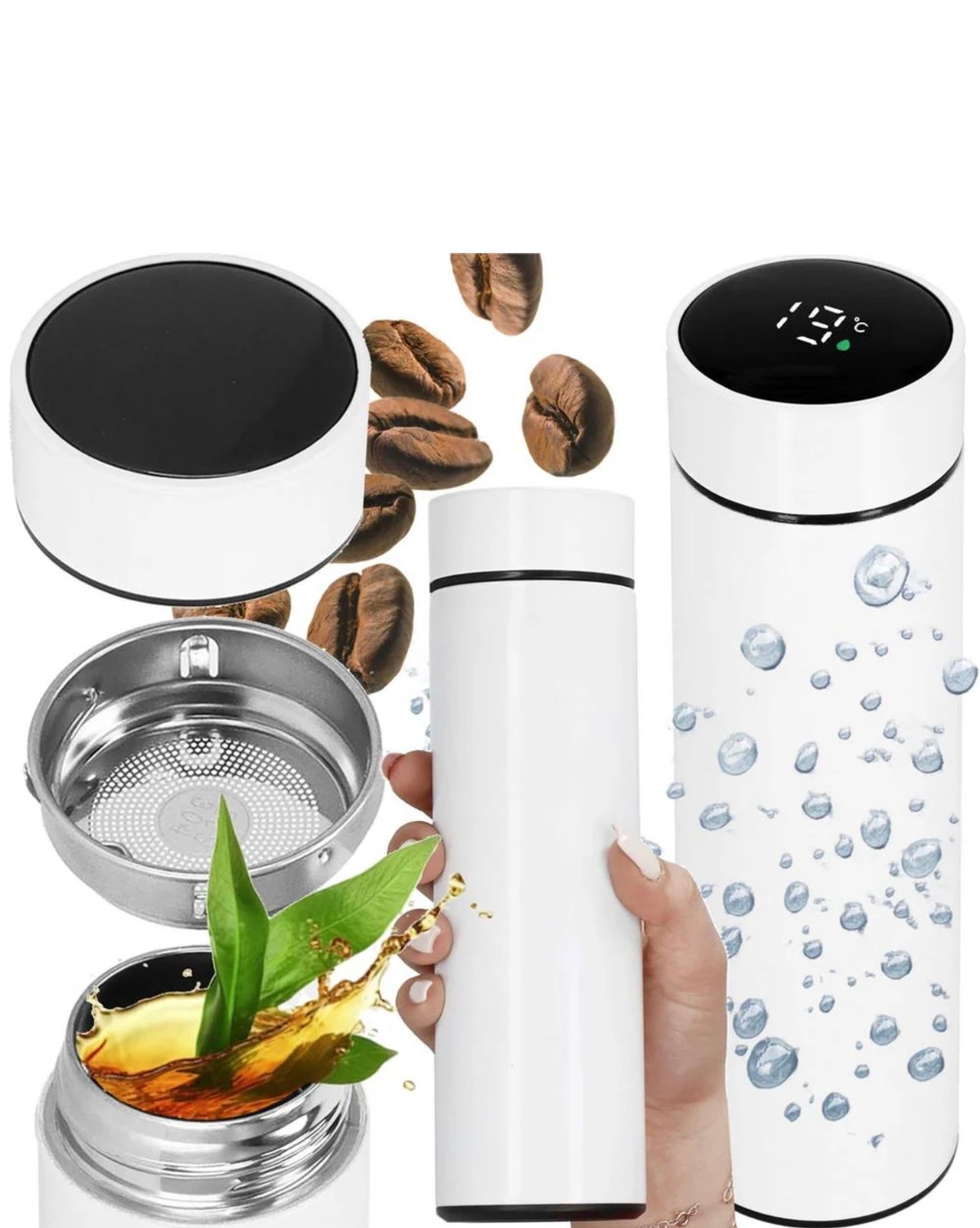 Termos cu afisaj led - 500ml