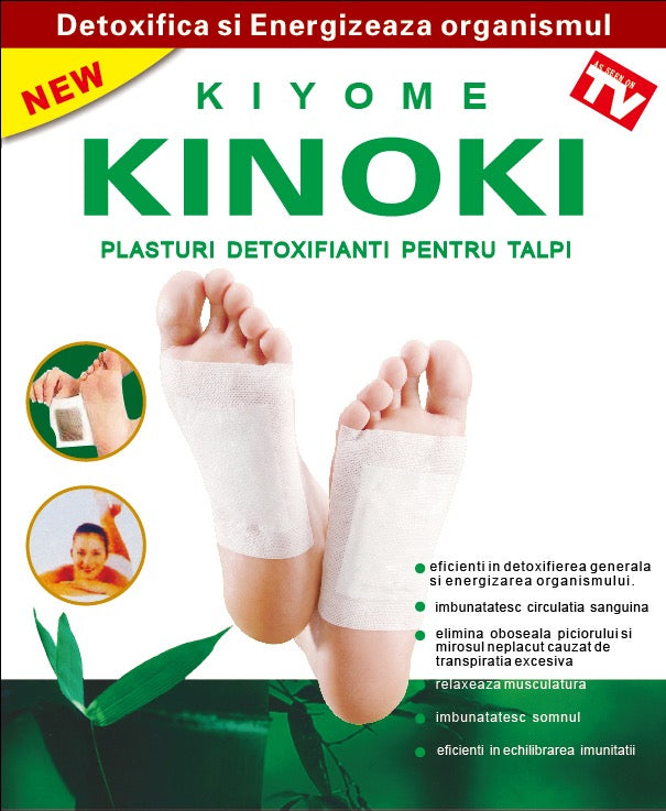 Plasturi detoxifianti Kinoki