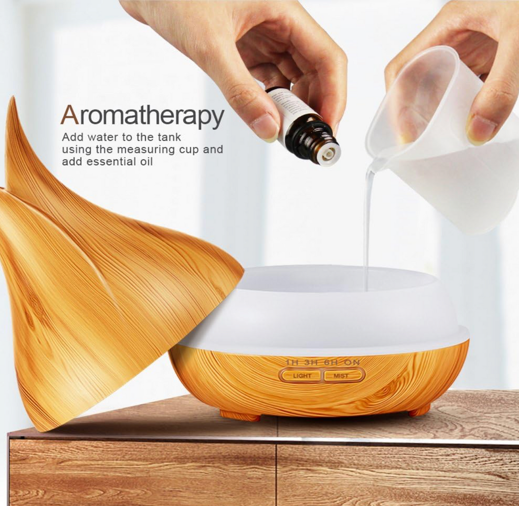 Umidificator - difuzor pentru uleiuri esențiale
