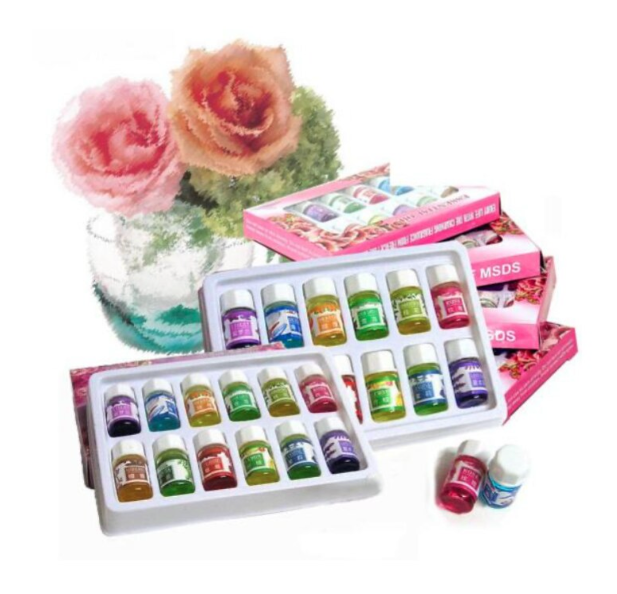 Set Uleiuri Essential - 12 Arome de 5 ml