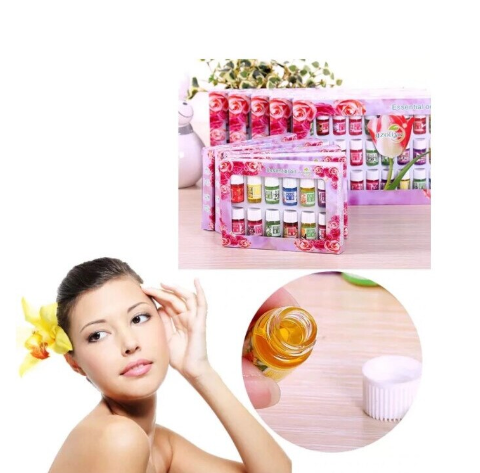 Set Uleiuri Essential - 12 Arome de 5 ml