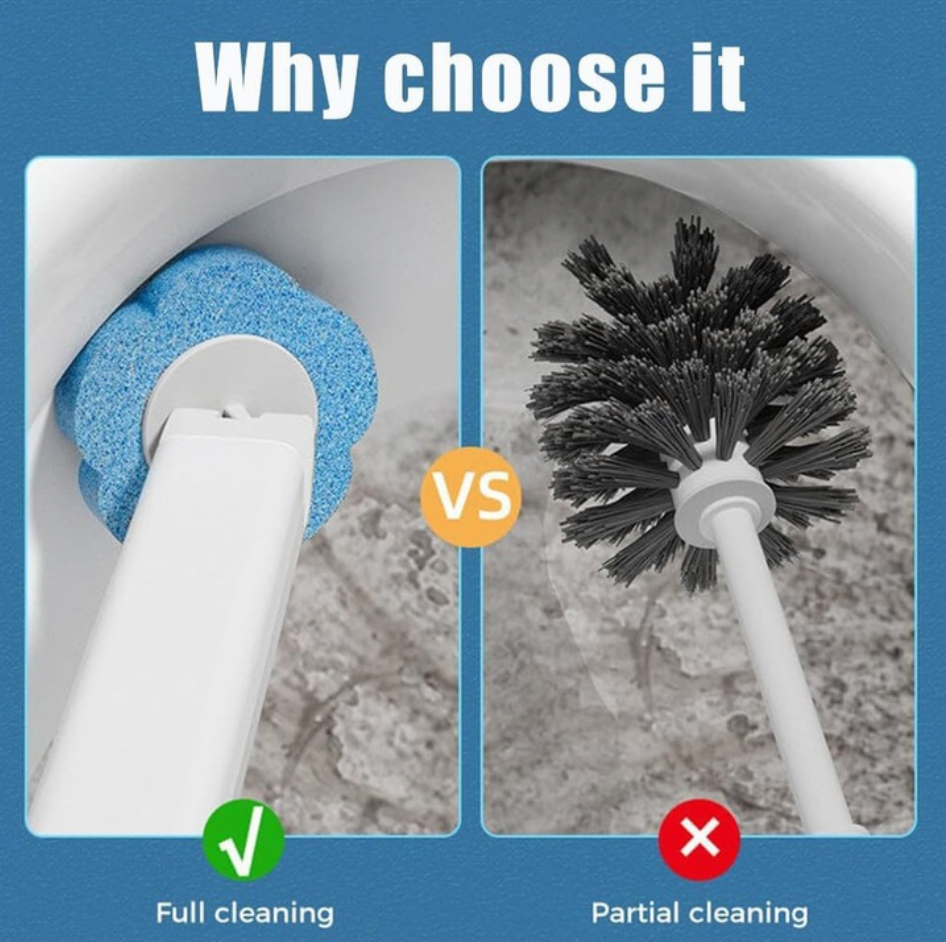 Sistem de Curățare Toaleta cu Capete de Unica Folosință