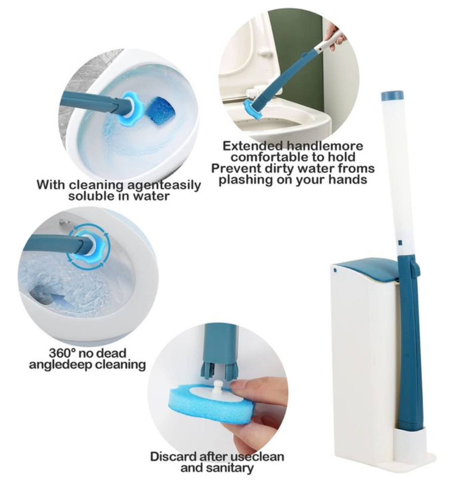 Sistem de Curățare Toaleta cu Capete de Unica Folosință