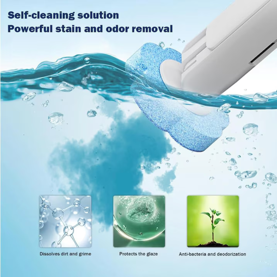 Sistem de Curățare Toaleta cu Capete de Unica Folosință