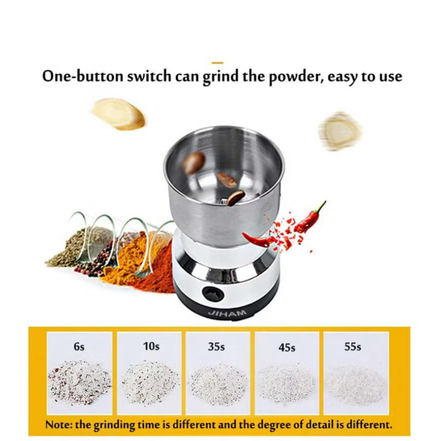 Set Gourmet de Bucătărie – Organizator Rotativ Condimente + Râșniță Electrică